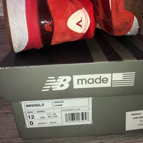 MUMBO SAUCE NEW BALANCE 990V5 - Picture 3 of 5